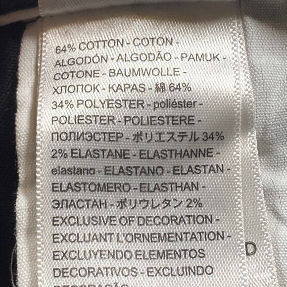 NEW Dockers Pants Mens 36x34 Easy Khaki Straight Fit Black Comfort Waistband - Picture 6 of 9